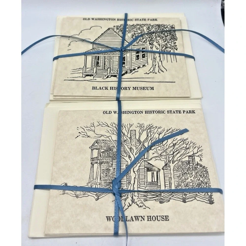 Old Washington Historic State Park Arkansas Notecards Lot 2 Packs Black History